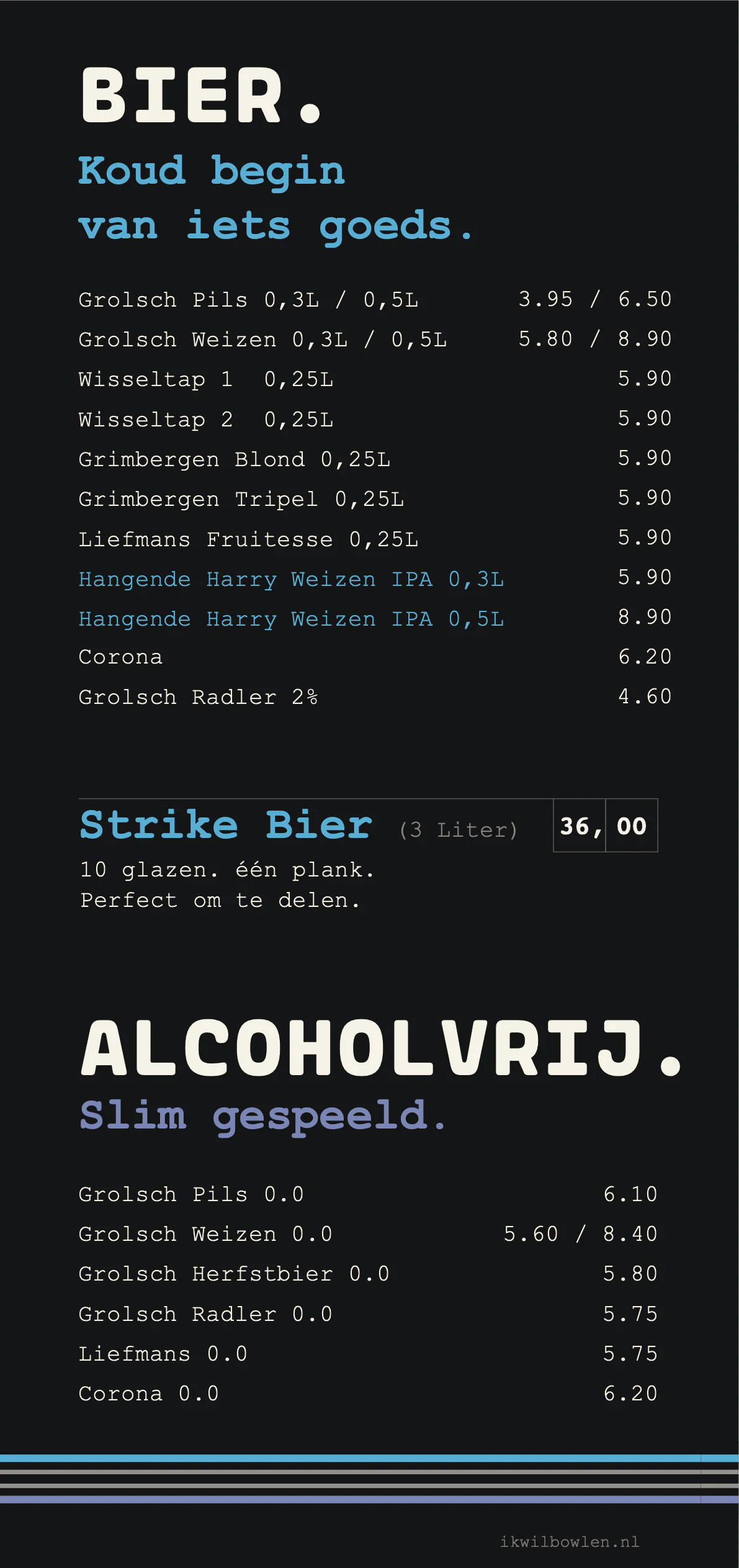 Menukaart pagina 3 van 12