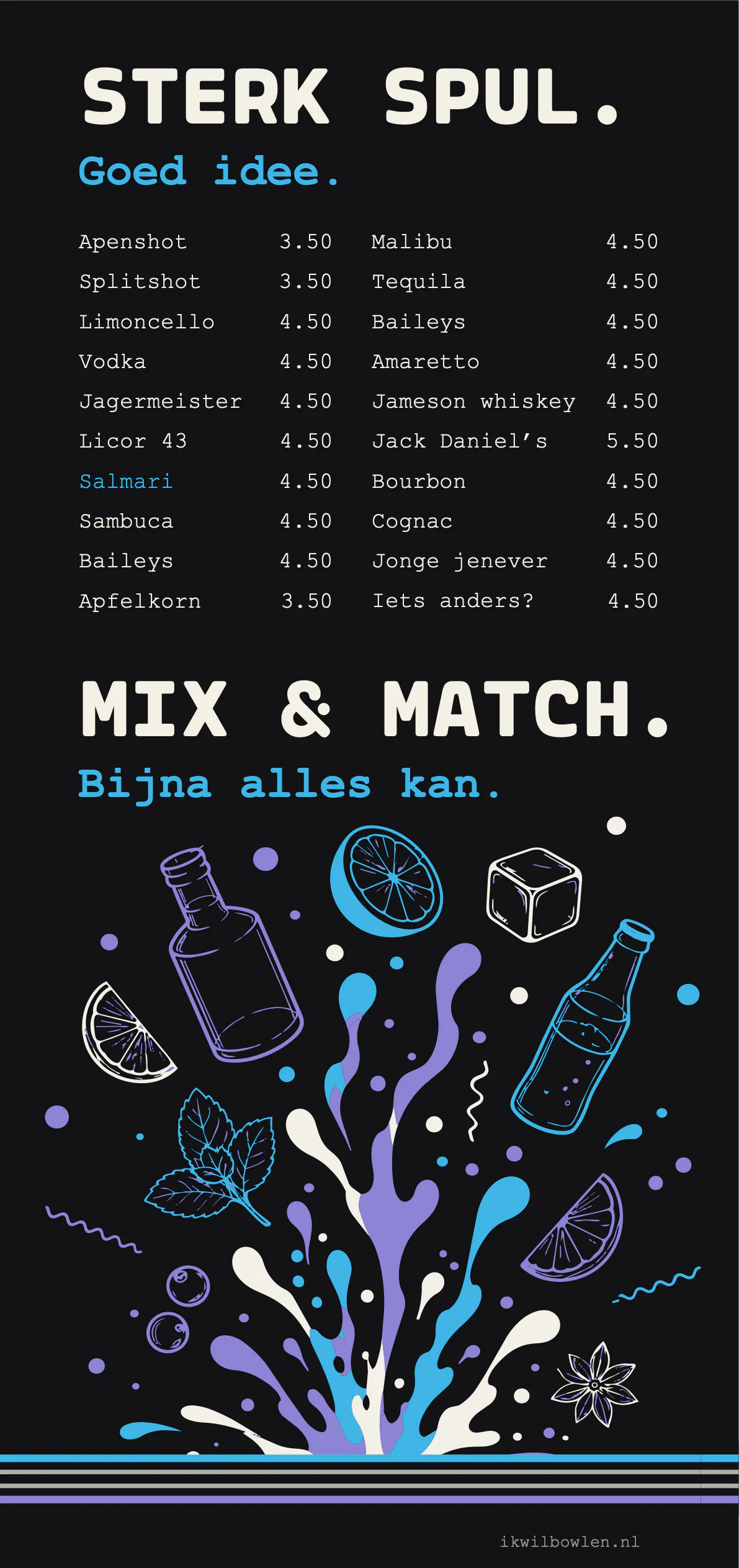 Menukaart pagina 5 van 12