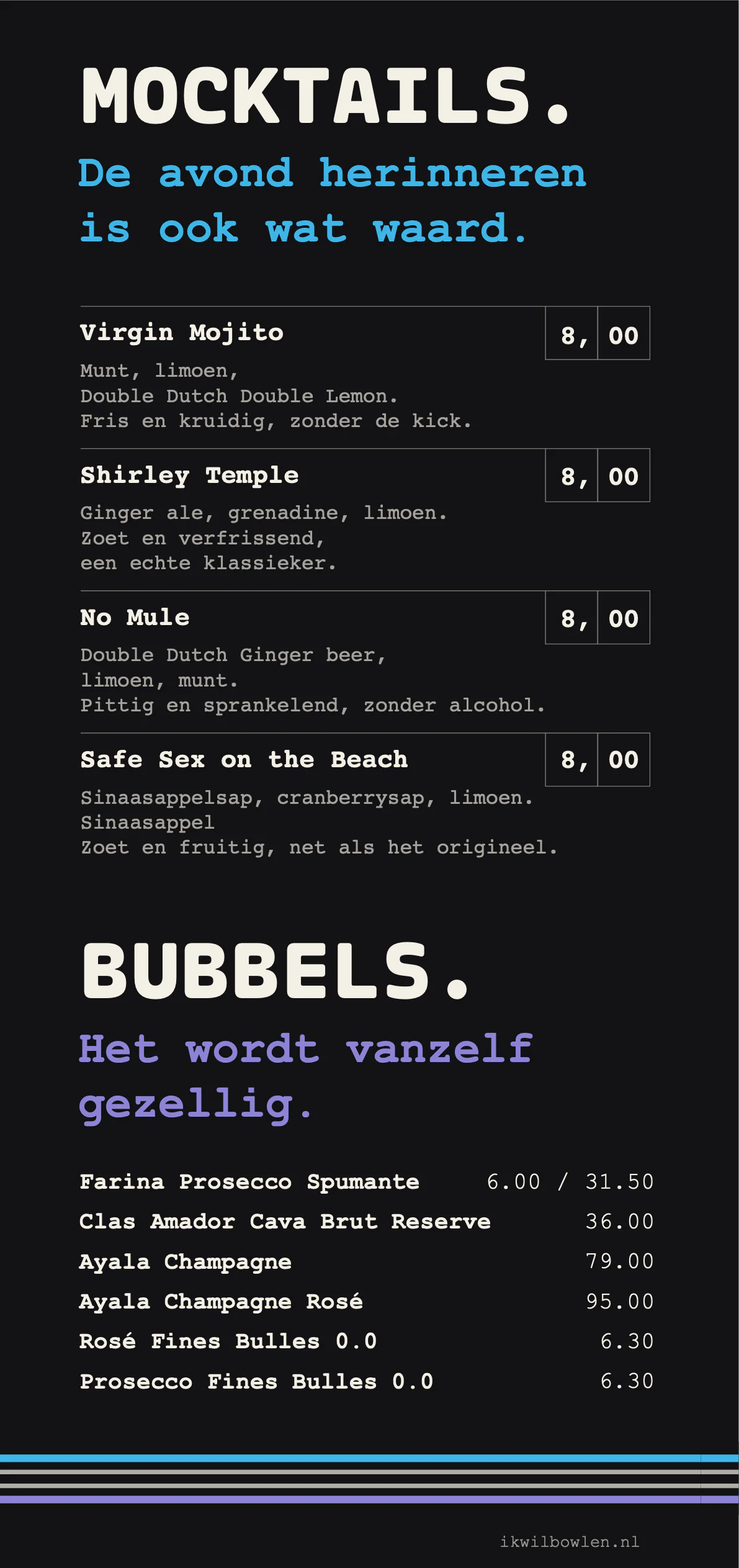 Menukaart pagina 11 van 12