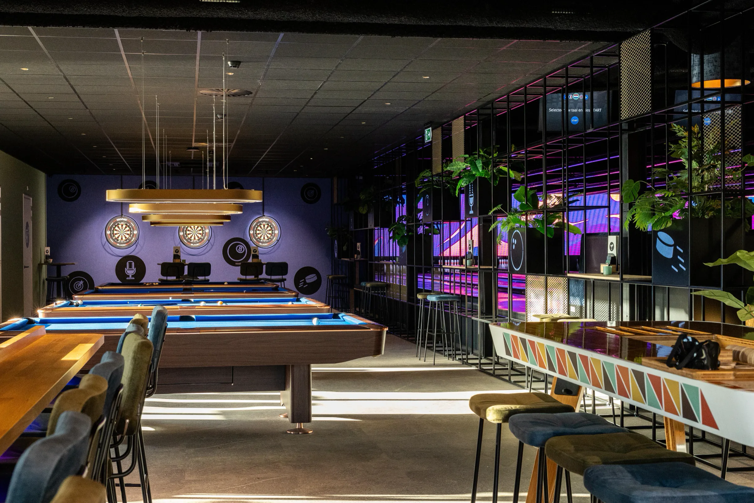 Sfeerbeeld Bowling Bar Spare Time